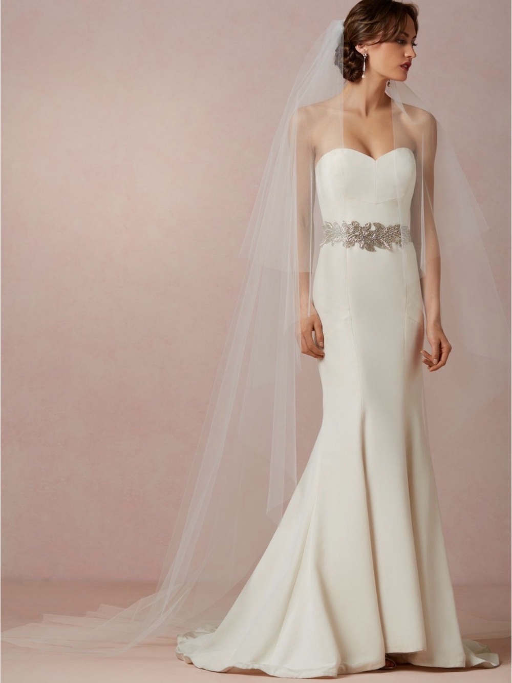 PARIS by Debra Moreland Floating Cathedral Bridal Veil